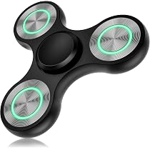 Amazon | 【新設計】 ハンドスピナー 夜光 高級 ストレス解消 グッズ 3